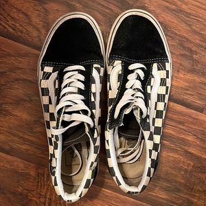 checkered vans